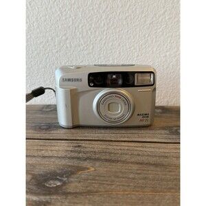Samsung Maxima Zoom 80TI Point & Shoot 35mm Camera 38-80mm Lens TESTED WORKS